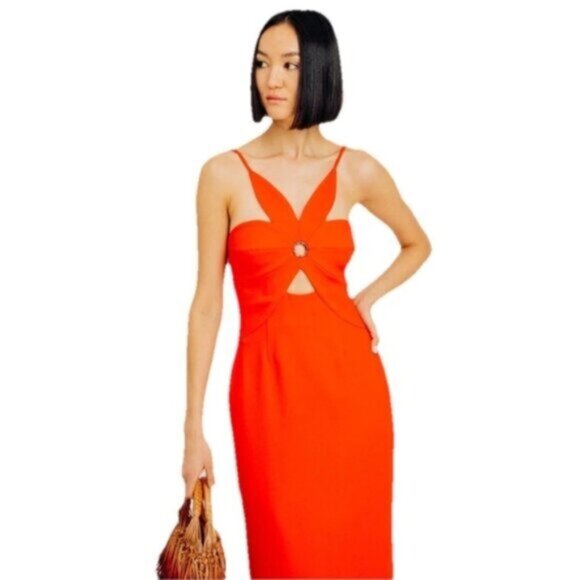 NWT Torn By Ronny Kobo Raiza Maxi Dress - Picture 4 of 16